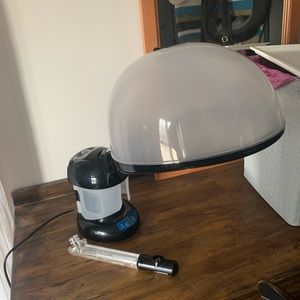 Hair Steamer Kingsteam 2 in 1 Ozone Facial Steamer, Design for Personal Care